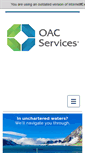 Mobile Screenshot of oacservices.com